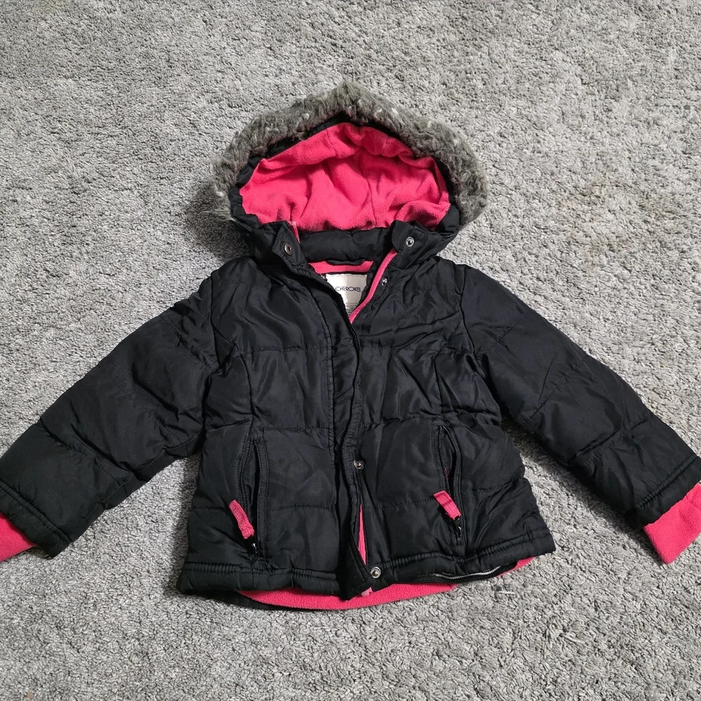 Cherokee Black and Pink Jacket